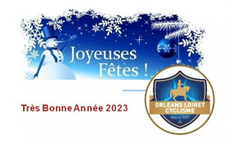 Très bonnes fêtes et bonne année 2023